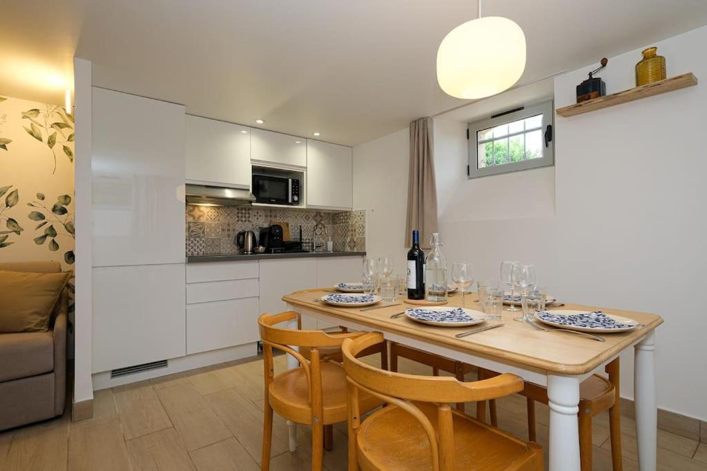 Appartement L'Eucalyptus Avec Parking & Wifi à Quincy-Voisins Extérieur photo