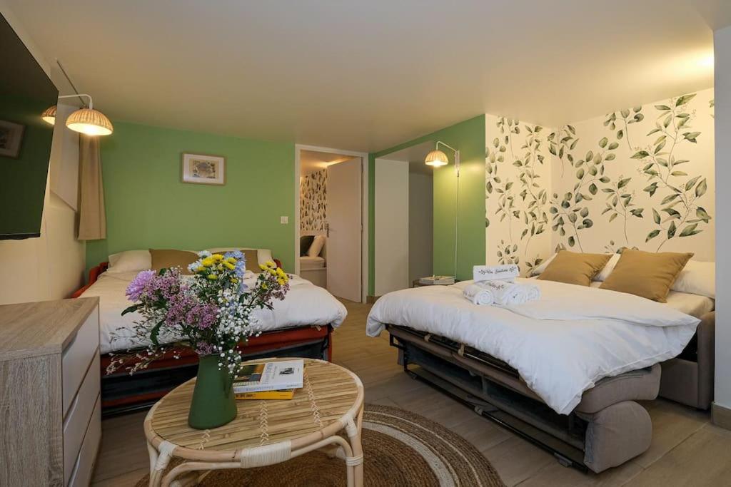 Appartement L'Eucalyptus Avec Parking & Wifi à Quincy-Voisins Extérieur photo
