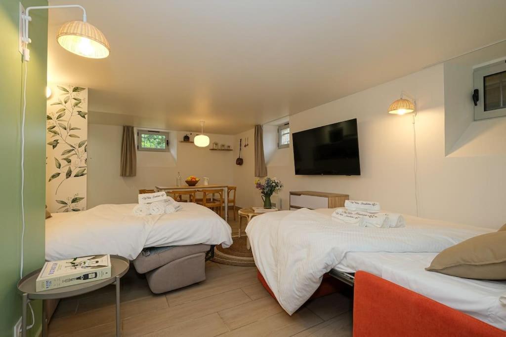 Appartement L'Eucalyptus Avec Parking & Wifi à Quincy-Voisins Extérieur photo